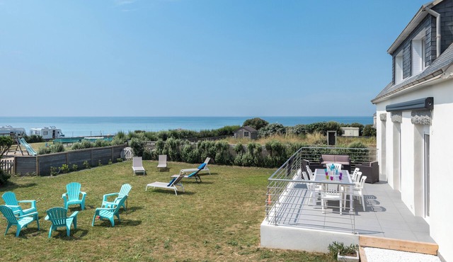 Tipoz'Immo Maison de la Baie sea view linen included pets welcome