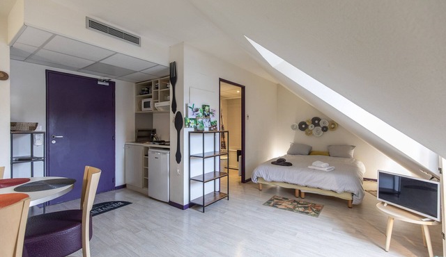 TITHOME 3 - Grand studio, bus, gare, centre ville, sanctuaire