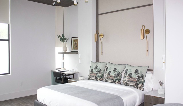 Toile & Bubble Eucalyptus Suite