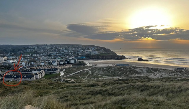 Top Floor Apartment with Beach and Dune Access