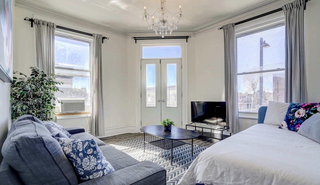 Top Floor Balcony on Le Plateau Mont-Royal