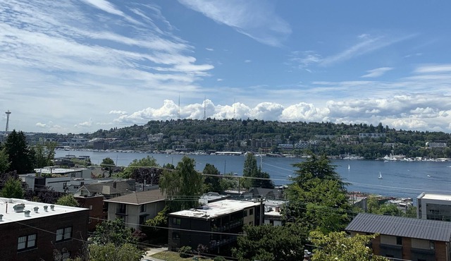 Top Floor Condo - Lake View - Parking - Close to Downtown Seattle