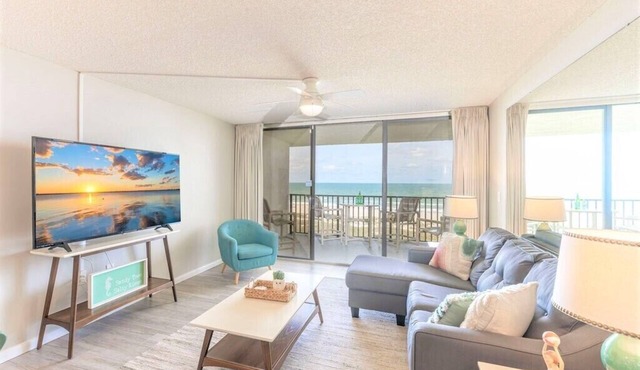 Top Floor DIRECT View | Gorgeous Sunny Oasis on the Beach!