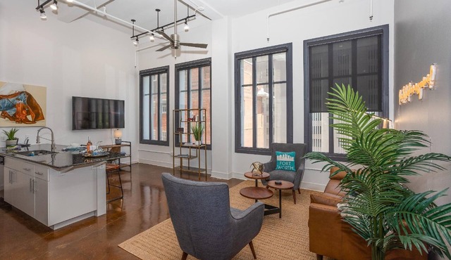 Top-Floor Loft | Steps to Sundance Sq | WC DFW