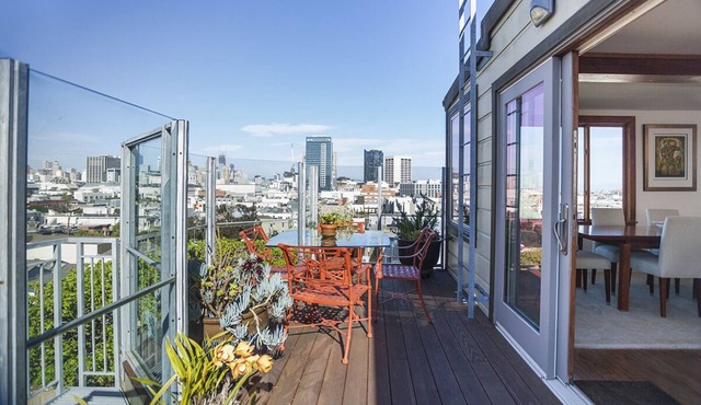 Top Floor Luxury with Sweeping City Views; Hayes Valley is the "Heart of SF" !