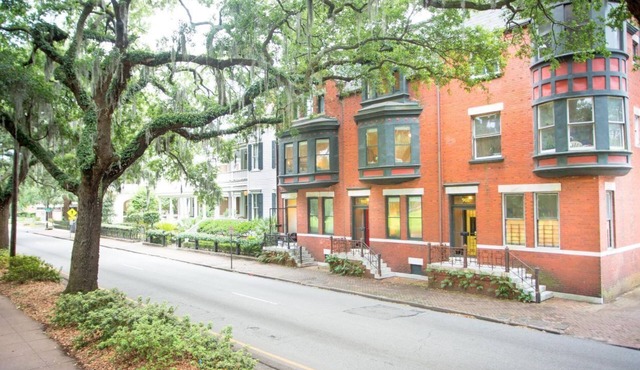 Top Floor Row Home Looking Out Over Forsyth Park by Lucky Savannah