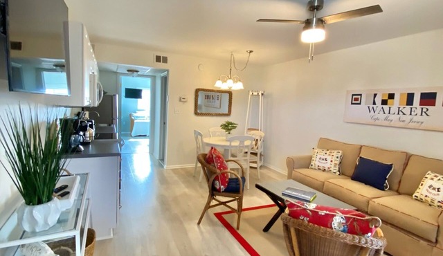 Top floor unit with water view from bedroom!