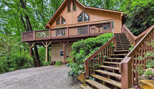 Top of the Line Asheville Mountain Cabin