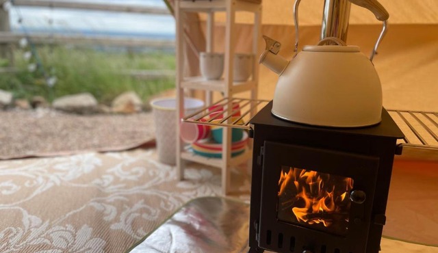 Top pen y parc farm bell tent