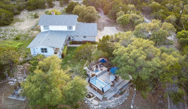 Top-rated! Home in gated 4-acre with Game room, XL HotSpa, Firepit