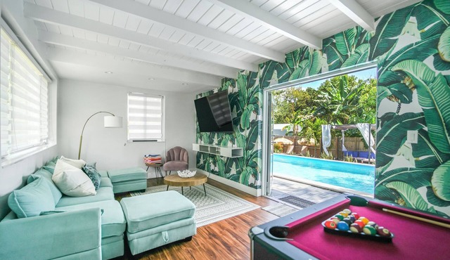 Top rated Miami Getaway with Heated Pool & Games