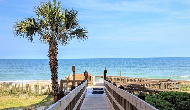 Topsail Dunes Beach Condo - Oceanfront! First Floor! Ramp Access!