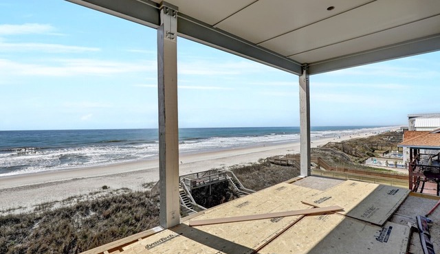 Topsail Sanctuary - Oceanfront new build with a pool and hot tub
