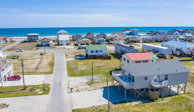 Topsail Turtle- 🐢Ocean & Sound views- Golf cart 🏝️