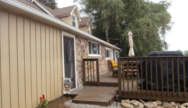Tortuga Cove is a whole house with spectacular bay views.