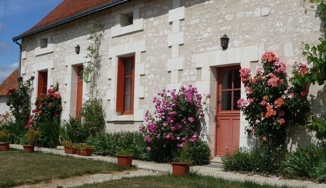 Touraine Cottage near Loches with Fireplace and Garden