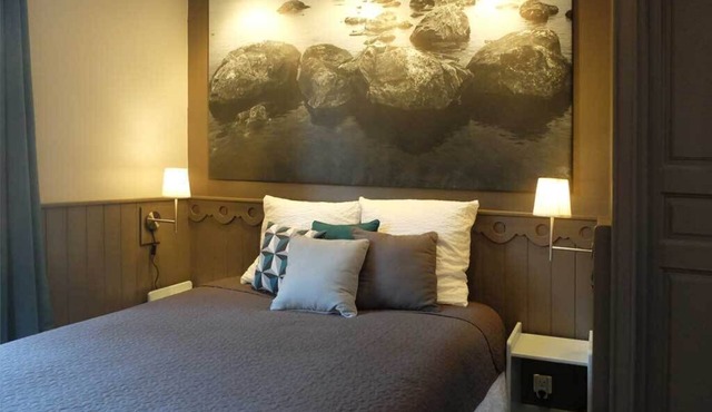 Town house with terrace and garden in the center of Lyon.