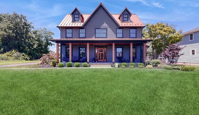 Town of Lewes home with private pool, patio and balcony