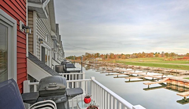 Townhome with Attached Boathouse on Alexandria Bay!