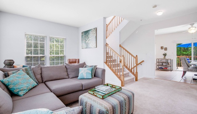 Townhomes of Providence Retreat w/Private W/D, Shared Pool, WiFi, & Central AC