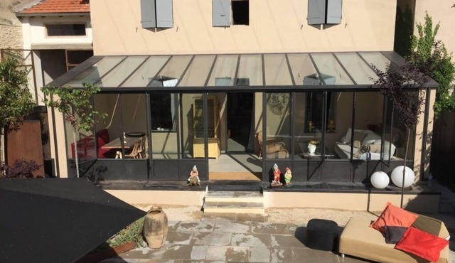 Townhouse 2 to 4 people with garden and pool classified 4 stars