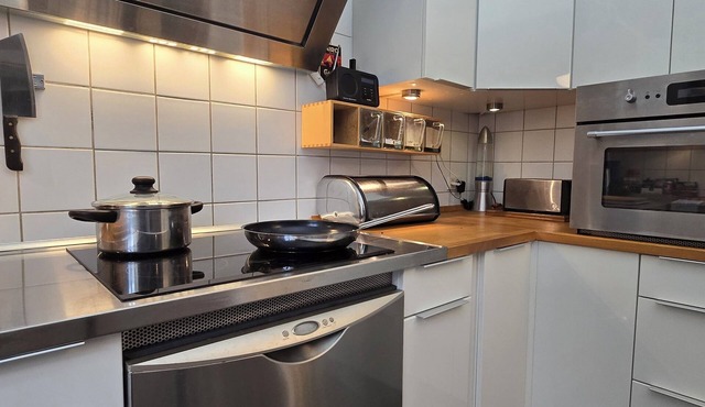 Townhouse in the center with private parking and two bathrooms