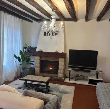 Townhouse with relaxation area