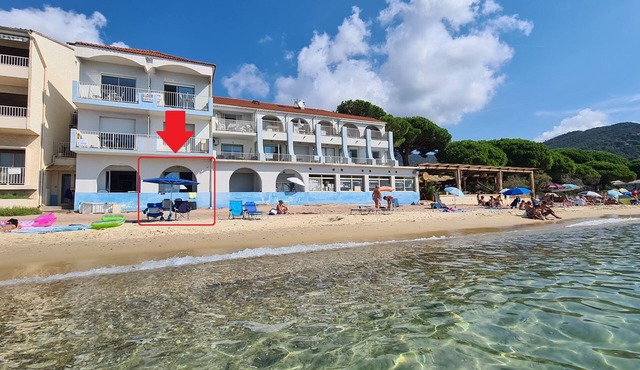 Très bel Appartement SUR la Plage, vue mer Panoramique ! Coup de Coeur Assuré !