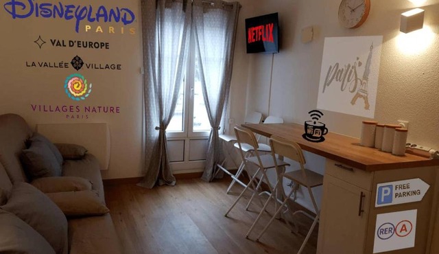 Très joli studio Disneyland Paris 4pers