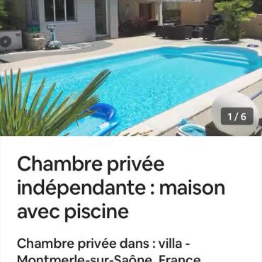 Très jolie chambre avec piscine