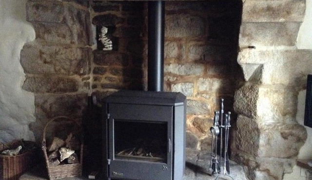 Traditional Brittany medieval stone Cottage