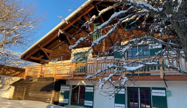 Traditional chalet in the woods