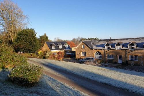 Traditional coach house in rural private estate.