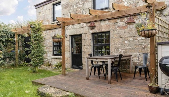 Traditional Cornish Cottage in the Countryside.