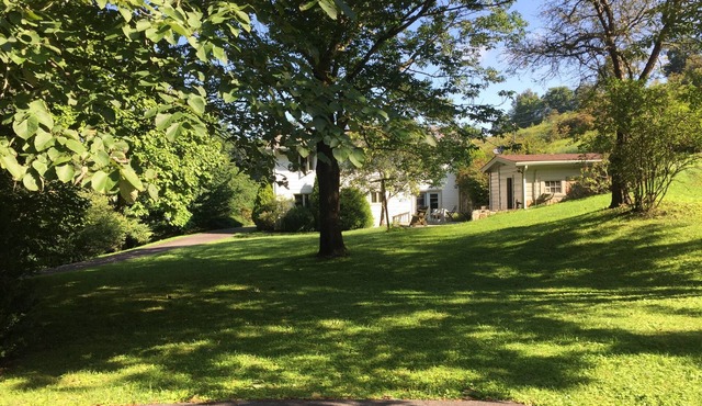 Traditional Country Farmhouse, Incredible Setting Next to Blue Ridge Parkway
