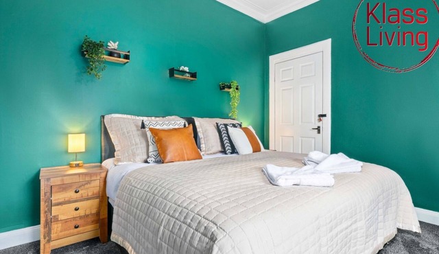 Traditional ground floor apartment with main door entrance.