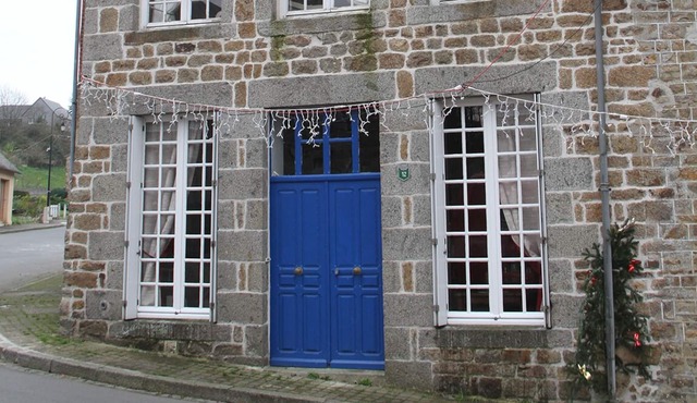 Traditional large 3 storey French village house