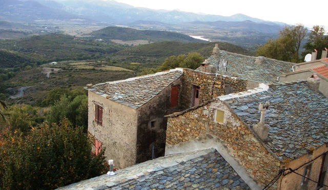 traditional stone village house