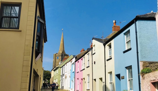 Traeth Arian - Location, location, location.