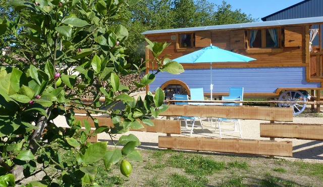 Trailer at the foot of the Vercors