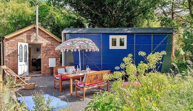 Train Carriage in Shrawardine with Starry Nights