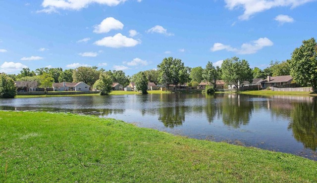 Tranquil 2 bdr home - lake view, grill, playground