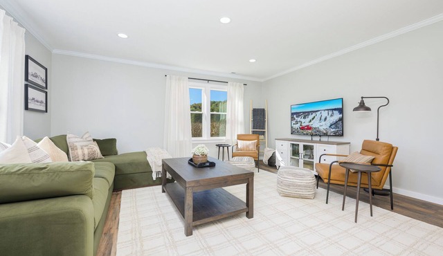 Tranquil 2-bedroom house with AC in charming Zanesfield
