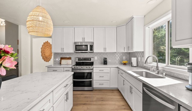 Tranquil 4-bedroom house with AC in Olympia