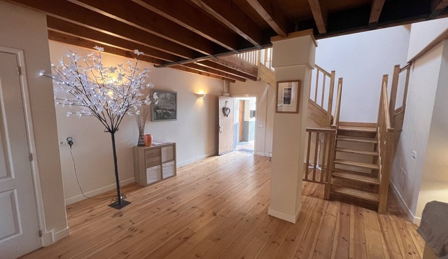 Tranquil and spacious gîte with own pool near market town