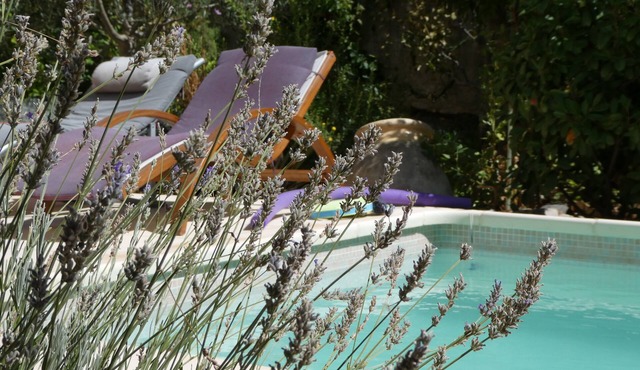 Tranquil apartment with pool and beautiful garden