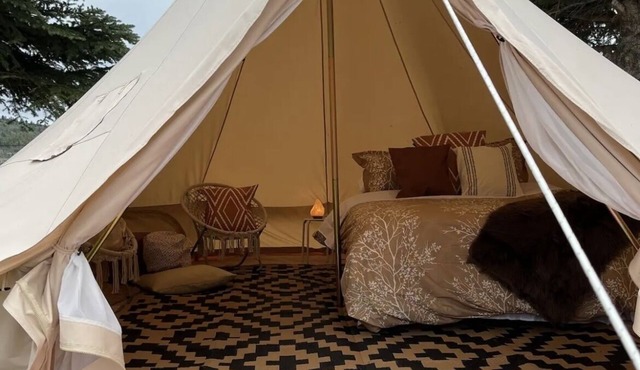 Tranquil Aspen Glamping tent