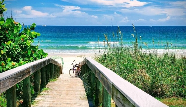 Tranquil Beach House with Private Pool - Steps to the Ocean