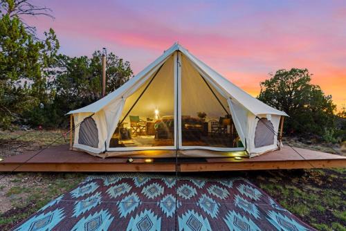 Tranquil Bell Tent Nature Escape