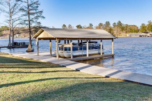 Tranquil Gantt Lake Home with Deck and Patio!